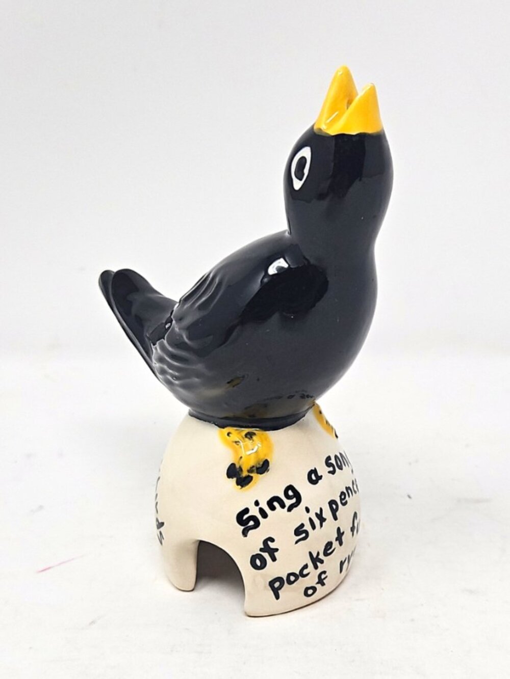 2004 Sharon Robertson Handmade Pie Bird Funnel Vent Song of Sixpence Scarce HTF!